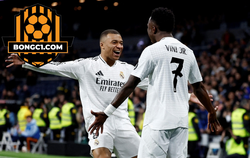 Mbappe tiếp tục nổ súng cho Real Madrid (Ảnh: Getty).