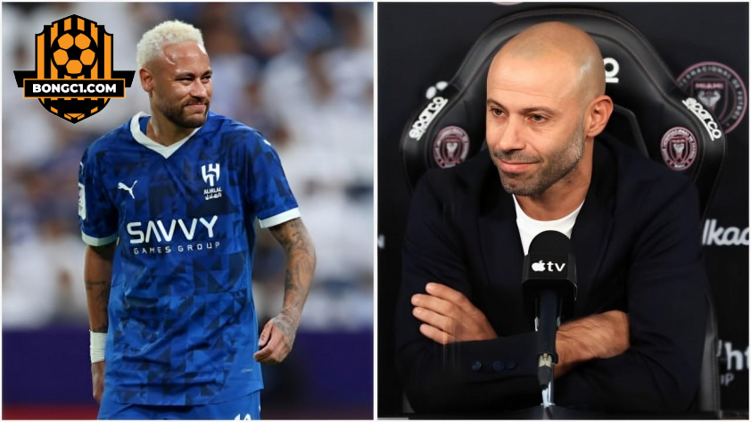 Mascherano khẳng định Inter Miami khó có cơ hội chiêu mộ Neymar. Ảnh: Getty