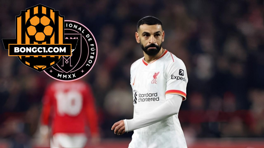 Inter Miami nhắm chiêu mộ Salah nếu tiền đạo này rời Liverpool. Ảnh: Getty