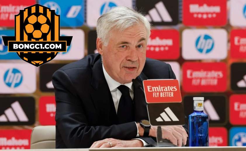 Ancelotti tỏ ra hài lòng với màn trình diễn của Mbappe sau trận đấu.