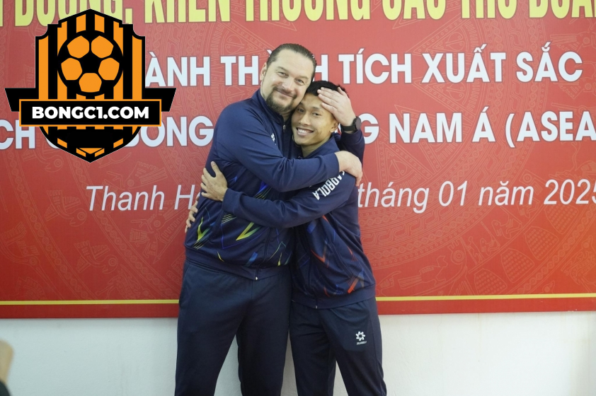 Doãn Ngọc Tân phải thi đấu liên tục sau khi cùng ĐT Việt Nam vô địch AFF Cup 2024 (Ảnh: CLB)