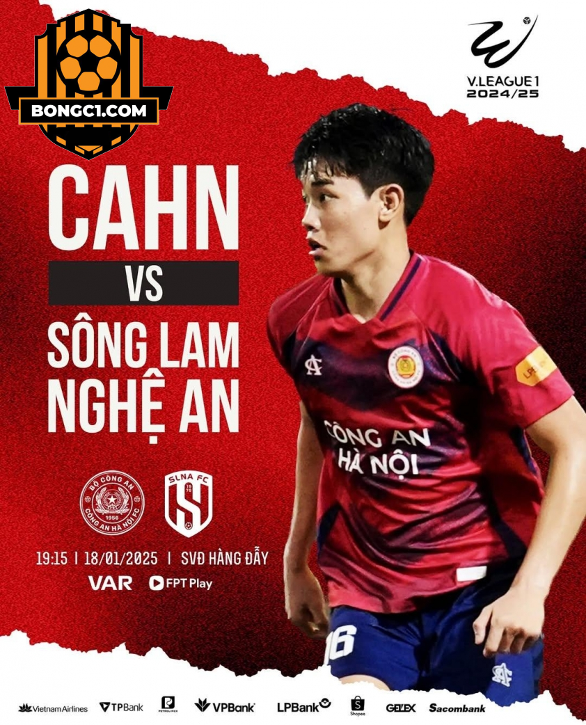 Trực tiếp CAHN vs SLNA, 19h15 hôm nay 18/1