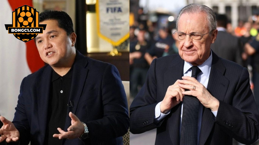 Chủ tịch PSSI Thohir được ví giống như Chủ tịch Real Madrid - Florentino Perez.