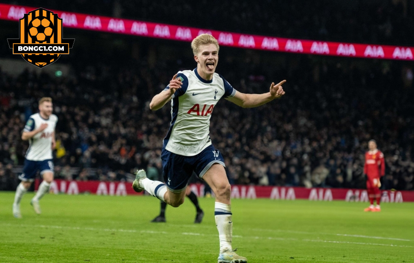 Tottenham đánh bại Liverpool nhờ bàn thắng duy nhất của Lucas Bergvall