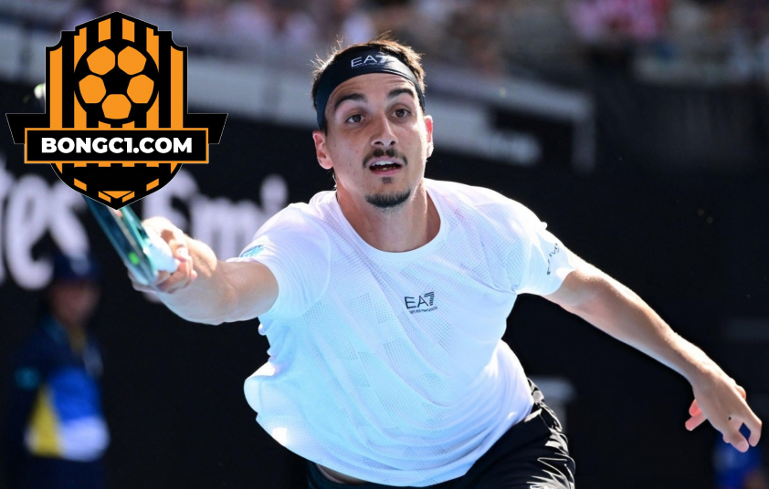 Lorenzo Sonego có lần đầu lọt tứ kết một giải Grand Slam trong sự nghiệp (Ảnh: Getty)