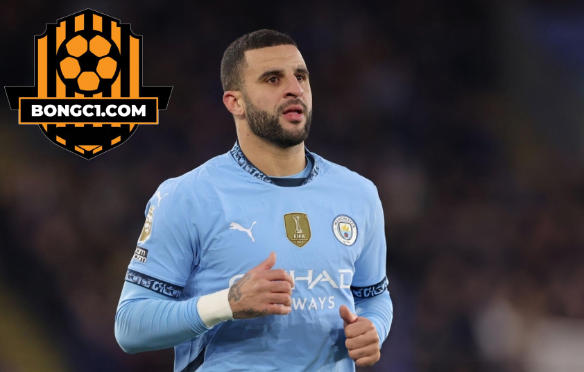 Kyle Walker đạt thỏa thuận thi đấu dưới dạng cho mượn tới AC Milan. Ảnh: Getty