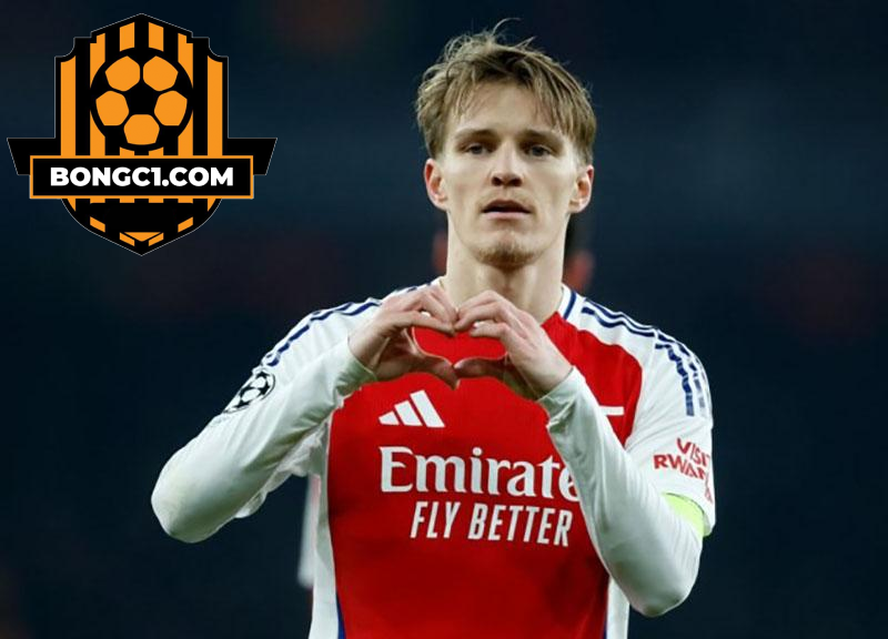 HLV Arteta đặc biệt khen ngợi Odegaard. Ảnh: Getty