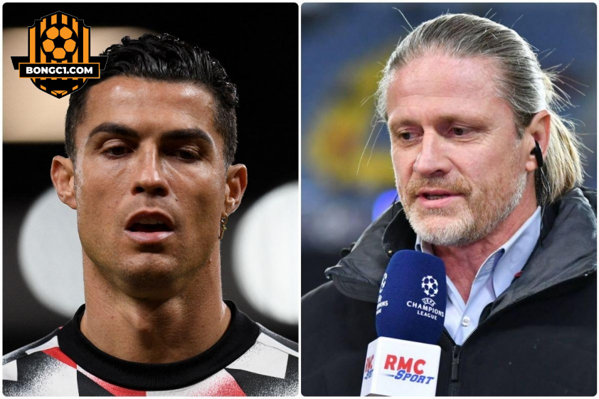 Emmanuel Petit không đồng tình với quan điểm của Ronaldo (Ảnh: Dgmu).