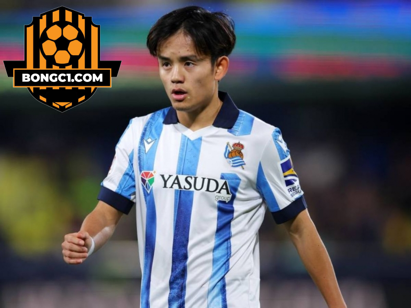 Kubo vẫn đang đóng vai trò quan trọng trong lối chơi của Real Sociedad (Ảnh: Sportal)