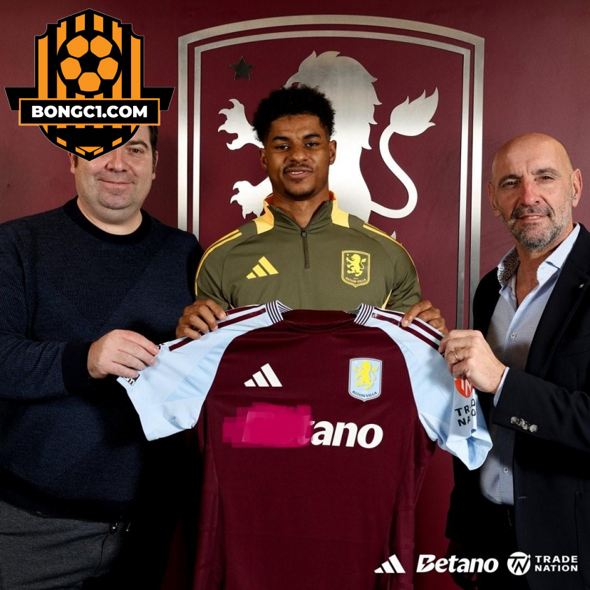 Rashford gia nhập Aston Villa (Ảnh: Getty).